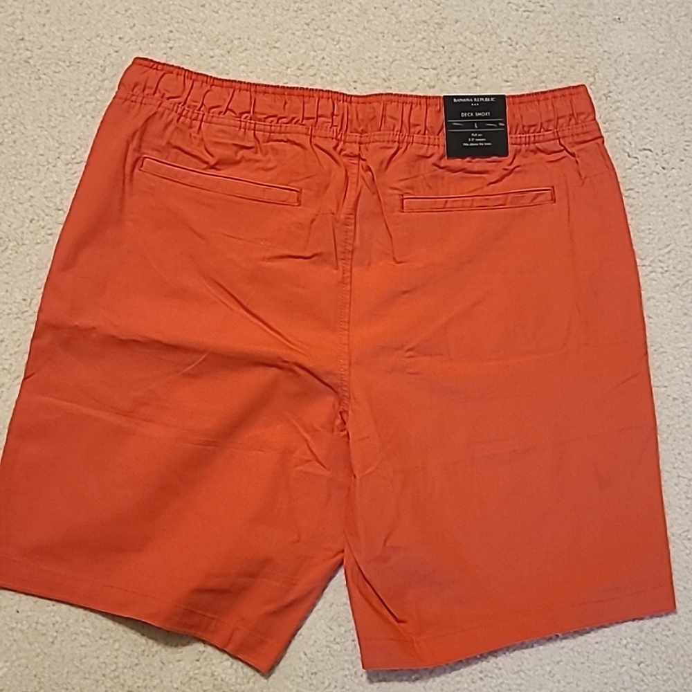 NWT Banana Republic deck short, Large Tall